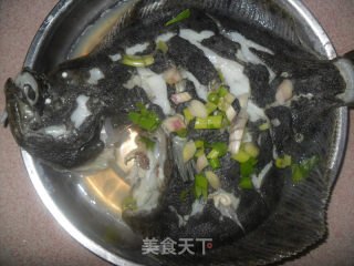 清蒸多宝鱼的做法步骤：3