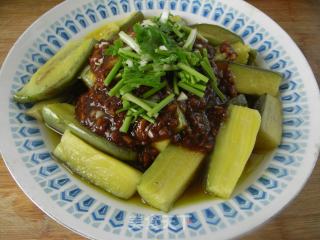 六月鲜豆瓣酱烧茄子的做法步骤：8