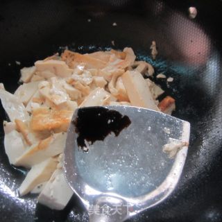 香葱肉末豆腐的做法步骤：6