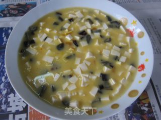 【三色豆腐蛋】的做法步骤：7