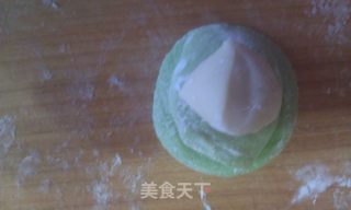 翡翠蒸饺的做法步骤：14
