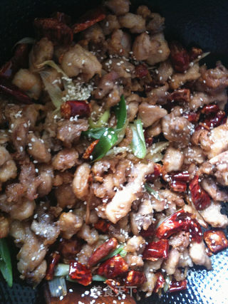 热菜、零食皆可的辣子鸡的做法步骤：13