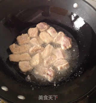 菠萝咕噜肉的做法步骤：4