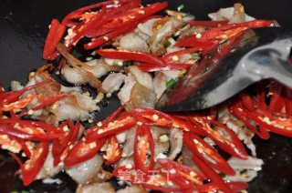 小炒肉片的做法步骤：7