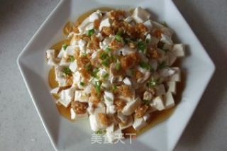 咸蛋拌豆腐的做法步骤：8
