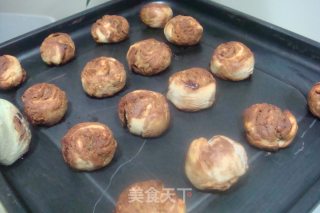 一口一个停不了-【迷你糖火烧】的做法步骤：12