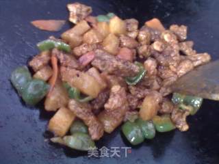 菠萝咕咾肉的做法步骤：9