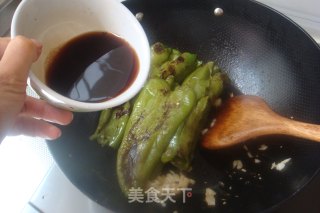 酸甜开胃【虎皮尖椒】的做法步骤：8