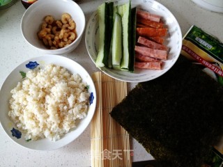炎炎夏日，吃寿司！я люблю суши！的做法步骤：4