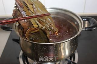 荷叶莲子凉粥的做法步骤：4