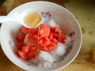 西瓜巧克力刨冰的做法步骤：7