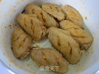 咖喱煎翅的做法步骤：5