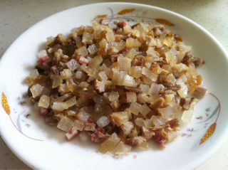 葱香腊肉饼的做法步骤：2