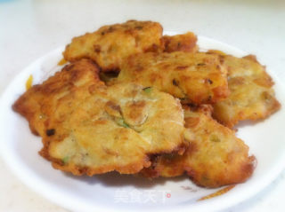 葱香腊肉饼的做法步骤：12