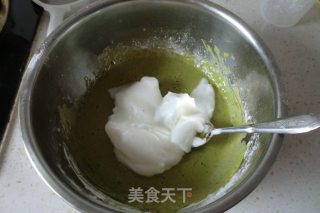 抹茶蛋糕的做法步骤：8