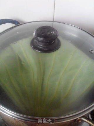 荷叶粉蒸肉的做法步骤：7