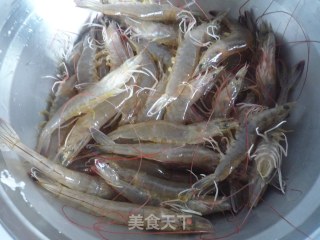 原汁原味——白灼虾的做法步骤：1