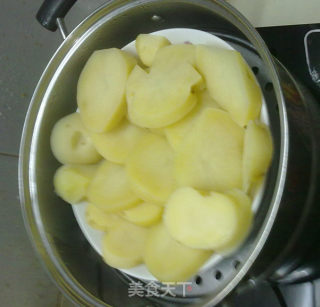 土豆糯米饼的做法步骤：6