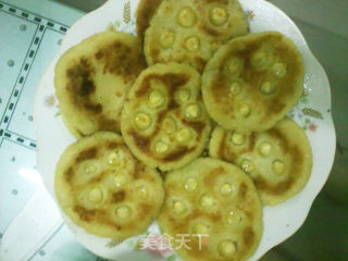 土豆糯米饼的做法步骤：16