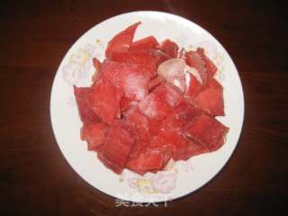 辣白菜炒牛肉的做法步骤：2