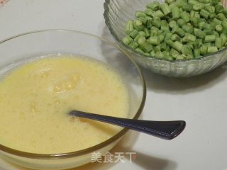 豆角煎蛋--经典家常菜的做法步骤：1