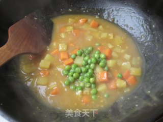 自制KFC解馋美餐—黄金咖喱猪扒饭的做法步骤：14