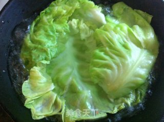 番茄包菜肉卷的做法步骤：3