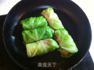 番茄包菜肉卷的做法步骤：7