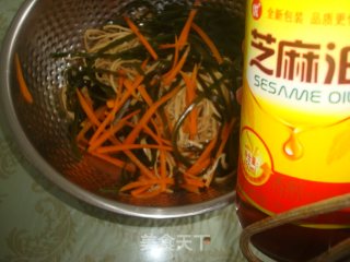豆腐丝拌海带的做法步骤：6