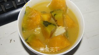 南瓜汤的做法步骤：3
