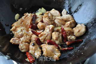 家常小炒鸡的做法步骤：7