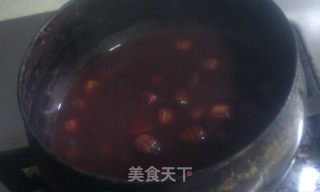 葵花莲子扣茭白的做法步骤：6