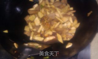 葵花莲子扣茭白的做法步骤：23