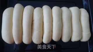 卡士达超软排包的做法步骤：8