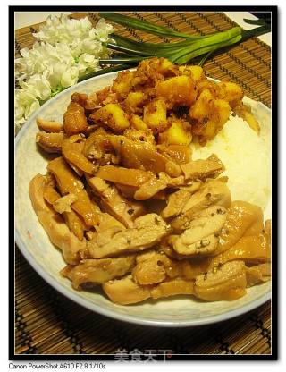简单放心、肉汁丰富的鸡腿饭来啦~~的做法步骤：15
