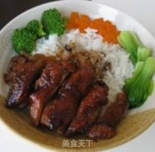 鲜鲜甜甜满口美味【照烧鸡肉饭】的做法步骤：11