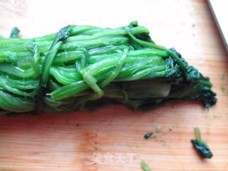 蛰头菠菜墩的做法步骤：5