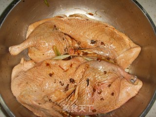 烤鸭的做法步骤：2