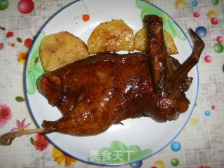 烤鸭的做法步骤：11