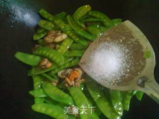 扇贝荷兰豆的做法步骤：10