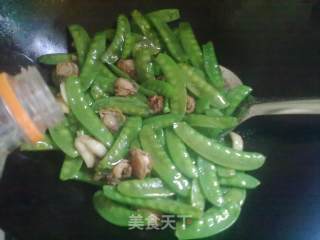 扇贝荷兰豆的做法步骤：11