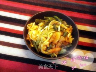 豆角土豆焖面的做法步骤：12