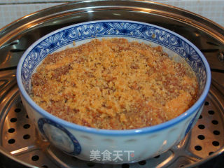 五香粉蒸肉的做法步骤：9