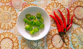 双椒咸菜疙瘩炒核桃的做法步骤：3