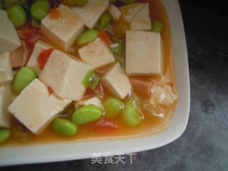 夏日清凉菜系——什锦豆腐的做法步骤：6
