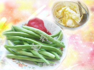 四季豆炒泡菜的做法步骤：1
