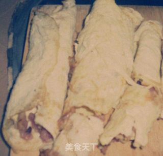 蛋卷（春卷）的做法步骤：4