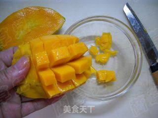 香芒蛋奶昔的做法步骤：2