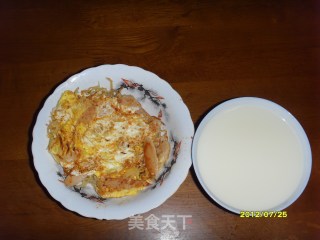 诱人的早餐――土豆丝煎鸡蛋的做法步骤：10