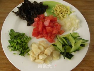 海鲜酸辣豆腐汤的做法步骤：6